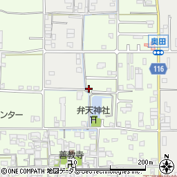 奈良県大和高田市奥田36周辺の地図