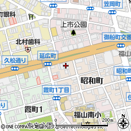 西日本銀行福山支店周辺の地図