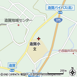 広島県東広島市高屋町造賀2784周辺の地図