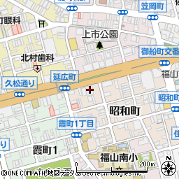西日本シティ銀行福山支店 ＡＴＭ周辺の地図