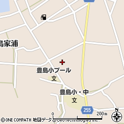 香川県小豆郡土庄町豊島家浦2172周辺の地図