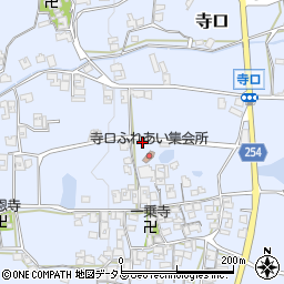 奈良県葛城市寺口424周辺の地図