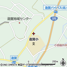 広島県東広島市高屋町造賀2772周辺の地図