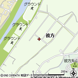 大阪府富田林市彼方2317周辺の地図
