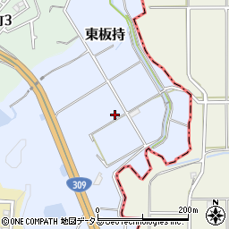 大阪府富田林市東板持979周辺の地図