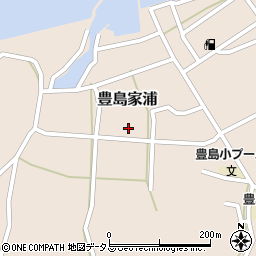 香川県小豆郡土庄町豊島家浦2425周辺の地図