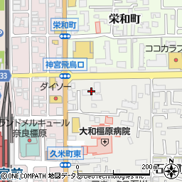 カスティ橿原神宮前　管理事務所周辺の地図