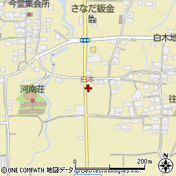 大阪府南河内郡河南町白木334-3周辺の地図