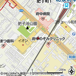 小川珈琲クリエイツ 和泉府中店周辺の地図