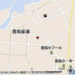 香川県小豆郡土庄町豊島家浦2432周辺の地図
