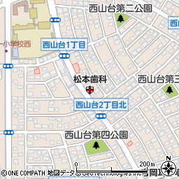 松本歯科医院周辺の地図