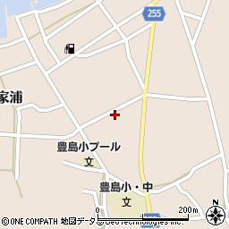 香川県小豆郡土庄町豊島家浦2170周辺の地図