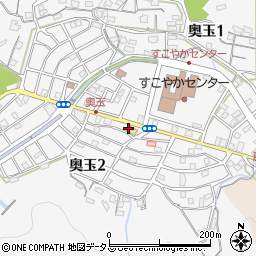 ギフトなかたに　奥玉本店周辺の地図