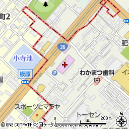 マルハン和泉店周辺の地図
