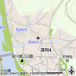 第二木村荘周辺の地図