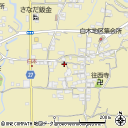 大阪府南河内郡河南町白木399周辺の地図