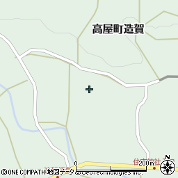 広島県東広島市高屋町造賀3803周辺の地図