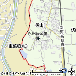 永田軽金属周辺の地図