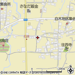 大阪府南河内郡河南町白木394周辺の地図