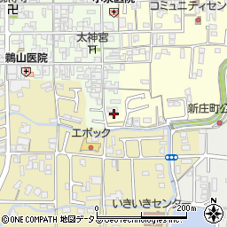 奈良県葛城市新庄39周辺の地図