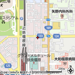橿原タクシー周辺の地図