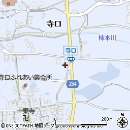 奈良県葛城市寺口488-2周辺の地図