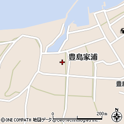 香川県小豆郡土庄町豊島家浦2416-11周辺の地図