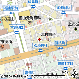 福山ホテル旅館組合周辺の地図