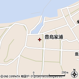 香川県小豆郡土庄町豊島家浦2416-1周辺の地図