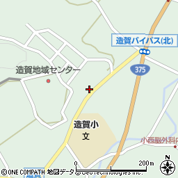 広島県東広島市高屋町造賀2762周辺の地図
