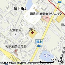 シルク　岸和田店周辺の地図