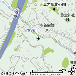 広島県福山市津之郷町津之郷1457-1周辺の地図