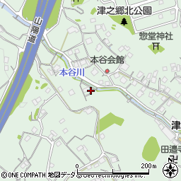 広島県福山市津之郷町津之郷1457-2周辺の地図