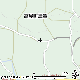 広島県東広島市高屋町造賀3770周辺の地図