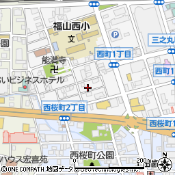 松山堂表具店周辺の地図