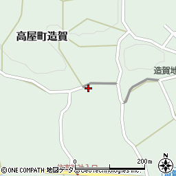 広島県東広島市高屋町造賀3712周辺の地図