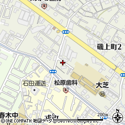 MARE岸和田WEST（旧マイトレヤ和田A棟）駐車場周辺の地図