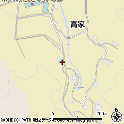 奈良県桜井市高家174周辺の地図