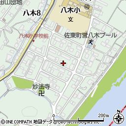 グランビア城山北周辺の地図