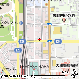 奈良県橿原市久米町705周辺の地図