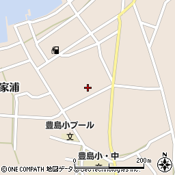 香川県小豆郡土庄町豊島家浦2163周辺の地図
