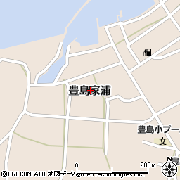香川県小豆郡土庄町豊島家浦2380周辺の地図