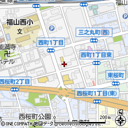 ケイ・エム調査設計株式会社　福山支店周辺の地図