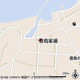 香川県小豆郡土庄町豊島家浦2398周辺の地図