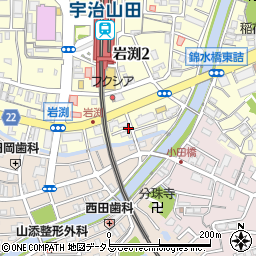 宇治山田高架下1号駐車場周辺の地図