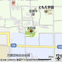 大仙寺周辺の地図