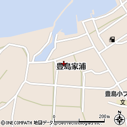 香川県小豆郡土庄町豊島家浦2396周辺の地図