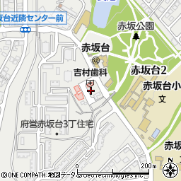 東洋カーマックス赤坂台駐車場周辺の地図