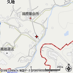 広島県広島市安佐北区安佐町久地366周辺の地図