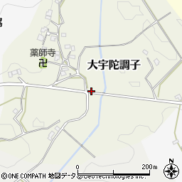 奈良県宇陀市大宇陀調子周辺の地図